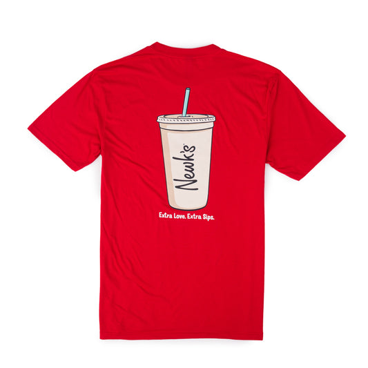 Extra Love Extra Sips Tee - Red