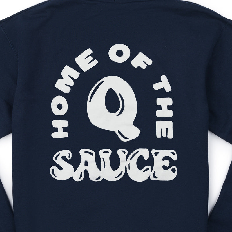 Q Sauce Hooded Sweatshirt - Navy