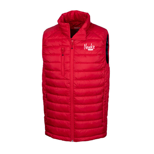 Men's Puffer Vest - Red