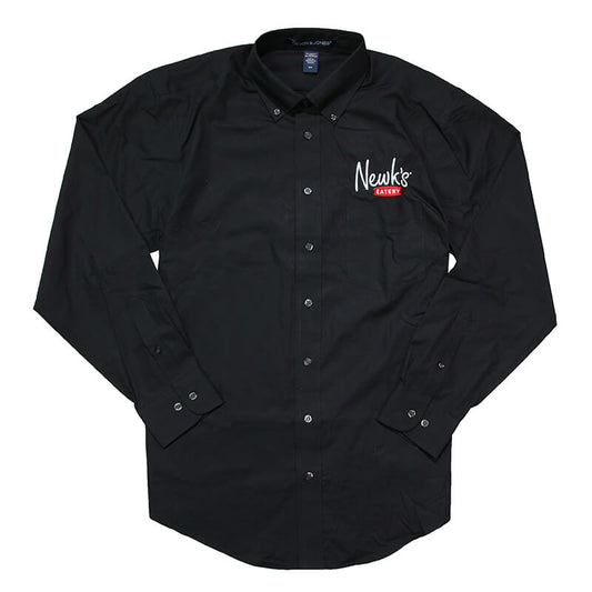 Men's LS Woven Shirt - Black