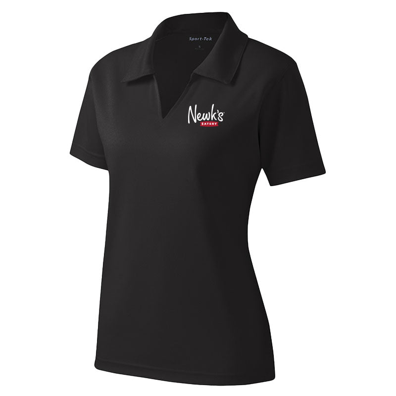 Women's Sport Polo - Black – Newk's Gear